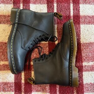 Dr. Martens Black Lace-Up Boots